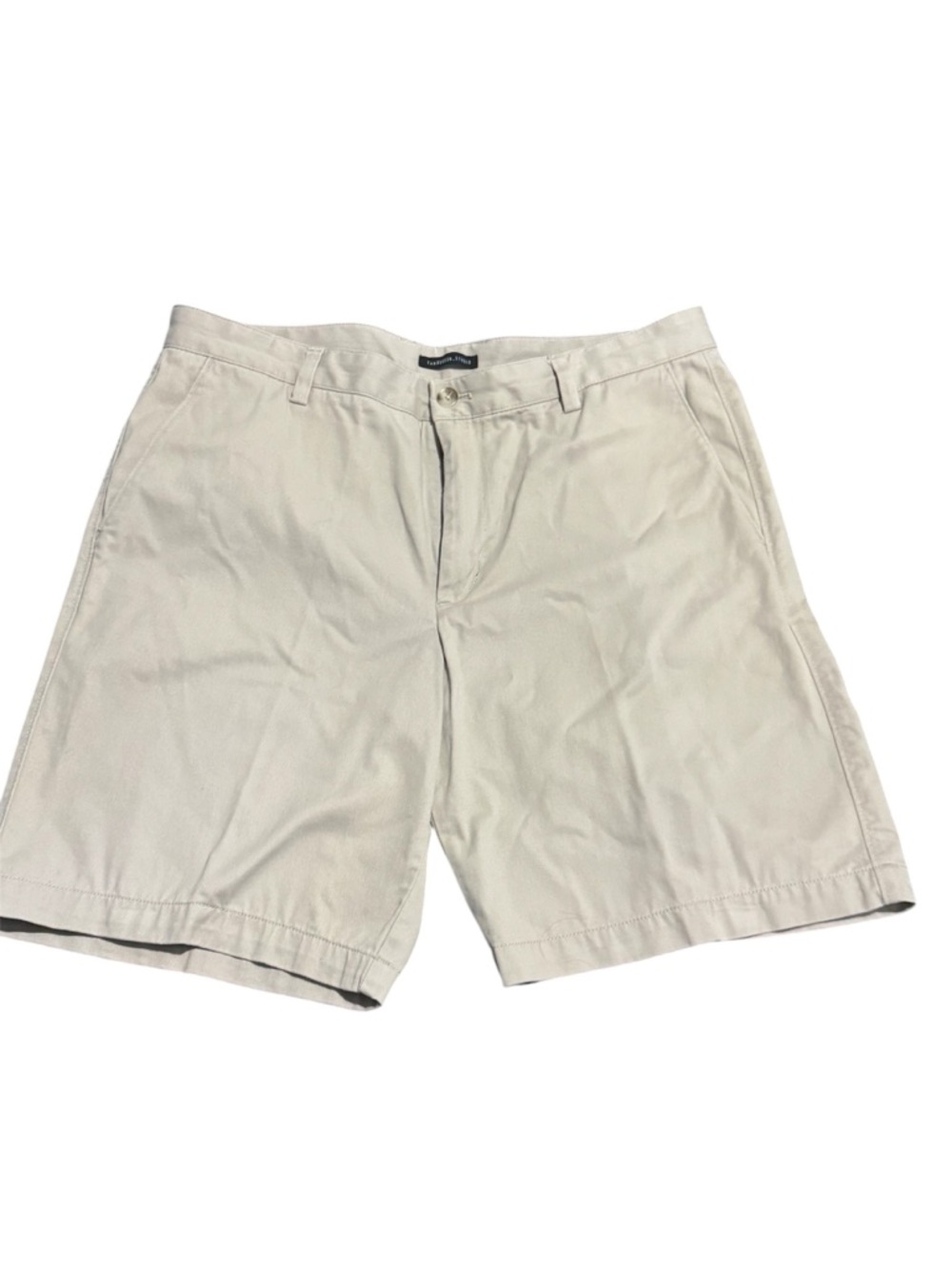 Van Heusen Men's Khaki Chino Shorts Front Casual 36